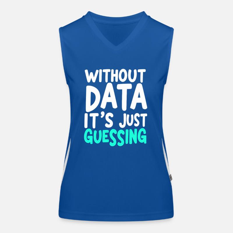 Data Analyst Big Data Specialist Business Funktionelles Kontrast-Tank Top für Frauen