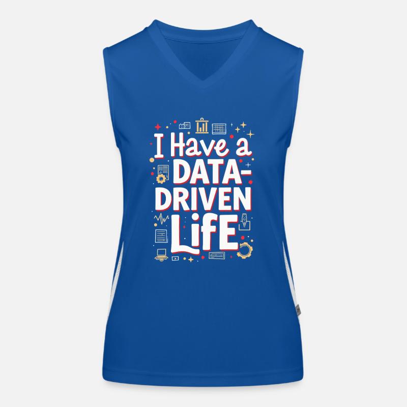 Data Analyst Big Data Specialist Business Women's Functional Contrast Tank Top