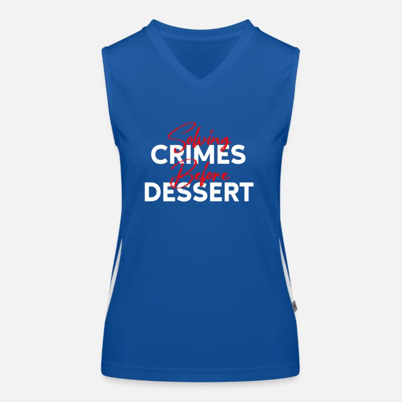 Murder Mystery Dinner Fun Night Women's Functional Contrast Tank Top