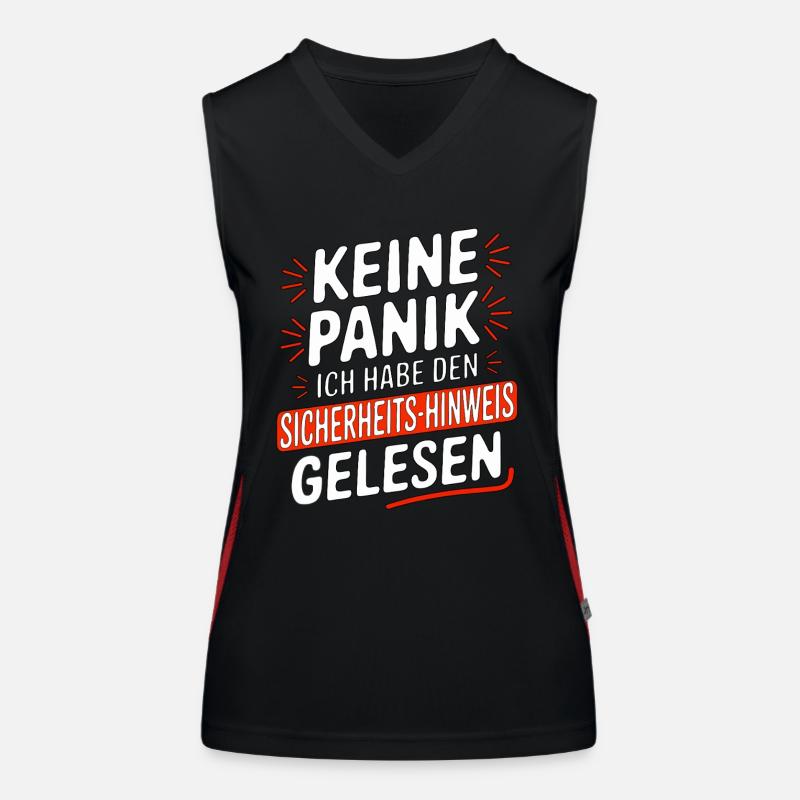 SECURITY Women's Functional Contrast Tank Top