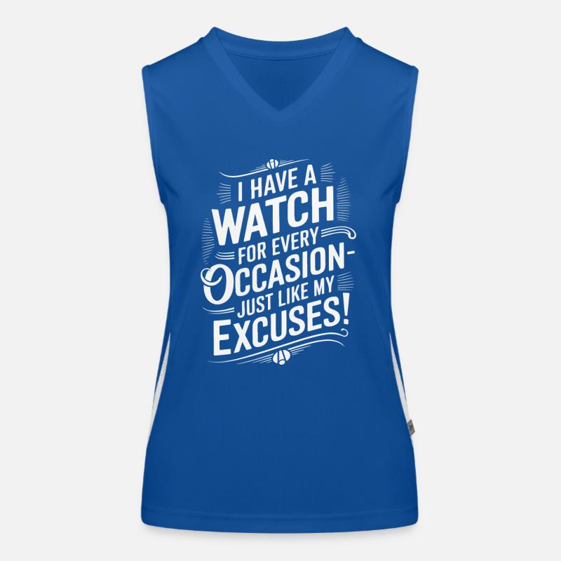 I have a watch for every occasion - just like my e Women's Functional Contrast Tank Top