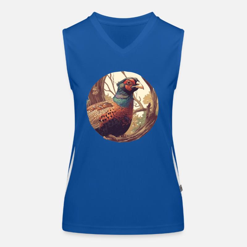 Pheasants Pheasant Women's Functional Contrast Tank Top