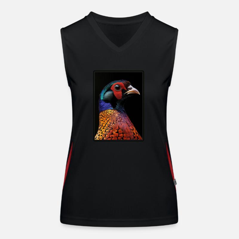 Pheasants Pheasant Women's Functional Contrast Tank Top