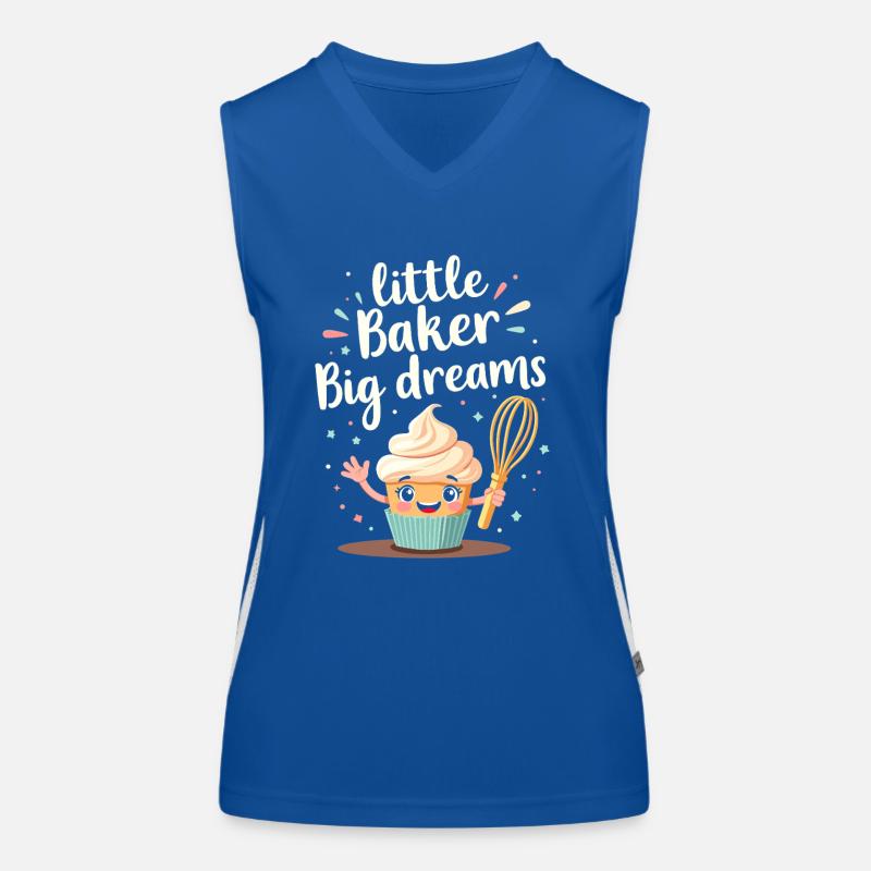 Junior Baking Candidate Young Chef Baking Women's Functional Contrast Tank Top