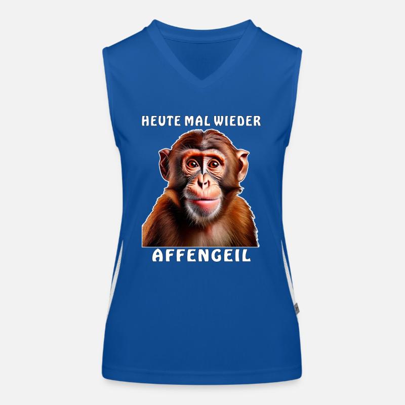 MONKEY AGAIN TODAY Débardeur respirant contrasté Femme