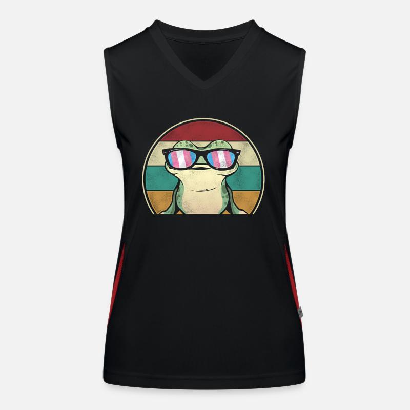 Transgender Trans LGBT Pride Funktionelles Kontrast-Tank Top für Frauen