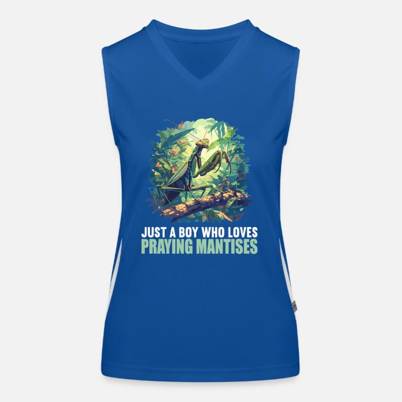 Gottesanbeterinnenen Gottesanbeterin Funktionelles Kontrast-Tank Top für Frauen