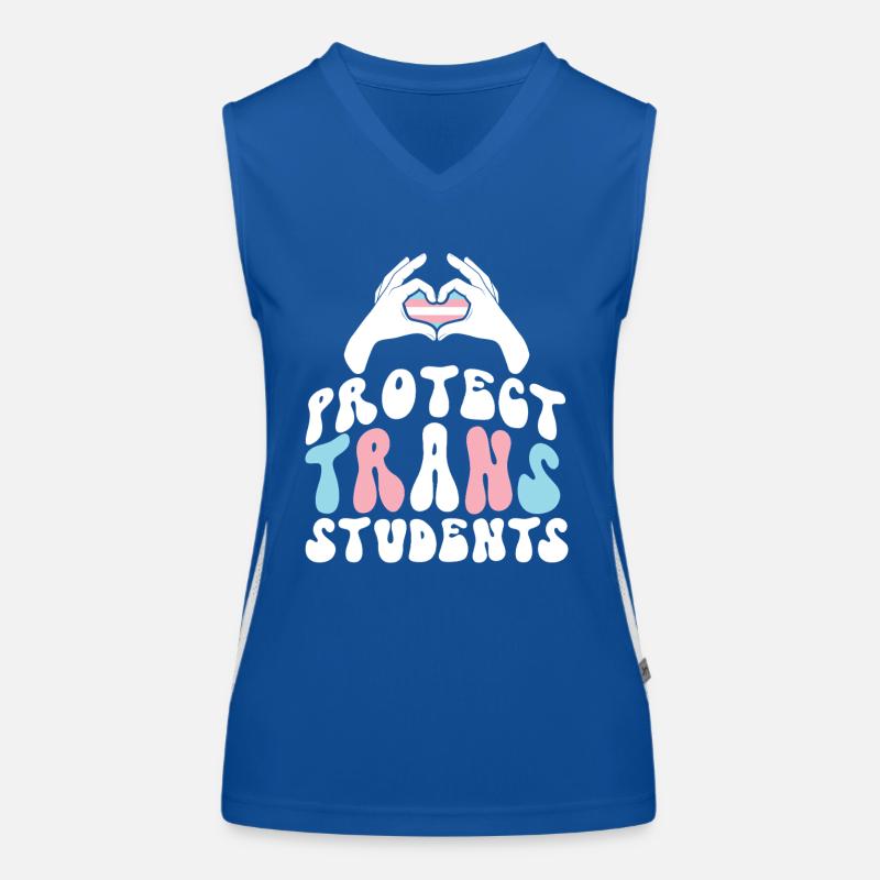 Transgender Trans LGBT Pride Funktionelles Kontrast-Tank Top für Frauen