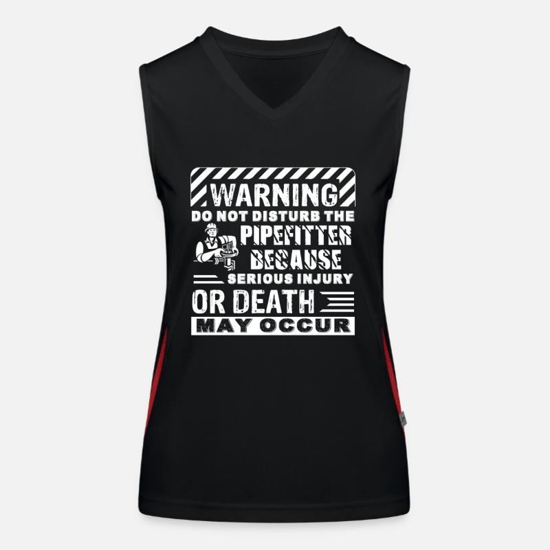Pipefitter Do Not Disturb The Pipefitter Women's Functional Contrast Tank Top