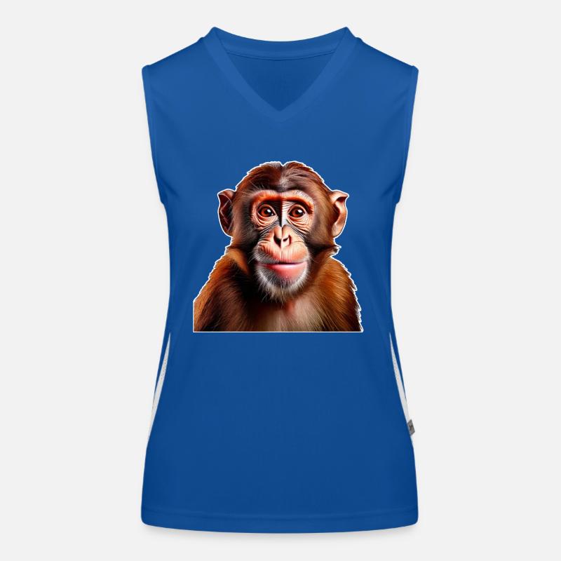Singe Débardeur respirant contrasté Femme