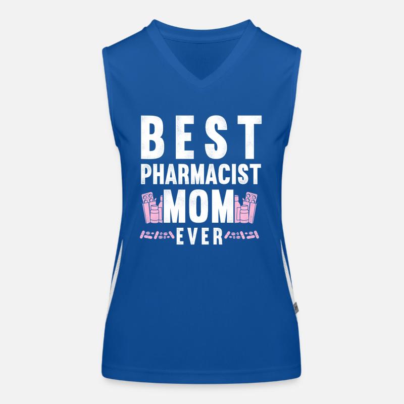 Pharmacy Tech Technician Funktionelles Kontrast-Tank Top für Frauen