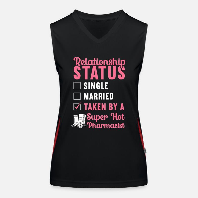 Pharmacy Tech Technician Funktionelles Kontrast-Tank Top für Frauen