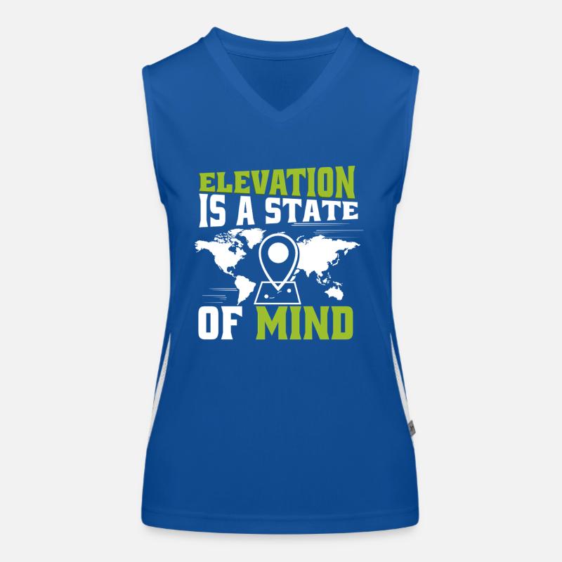 Geographic Information Systems Women's Functional Contrast Tank Top