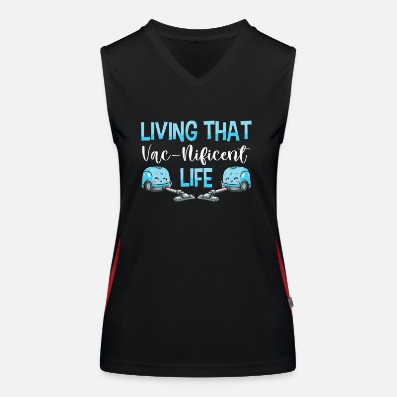 Cleaning Lover Cleaner Women's Functional Contrast Tank Top