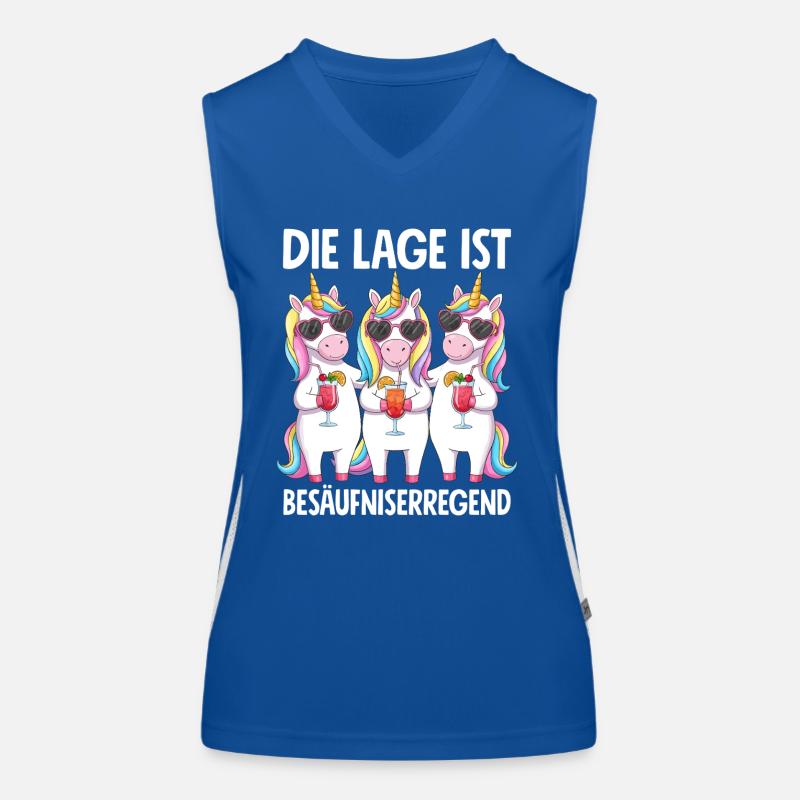 La situation est l’ivresse Débardeur respirant contrasté Femme