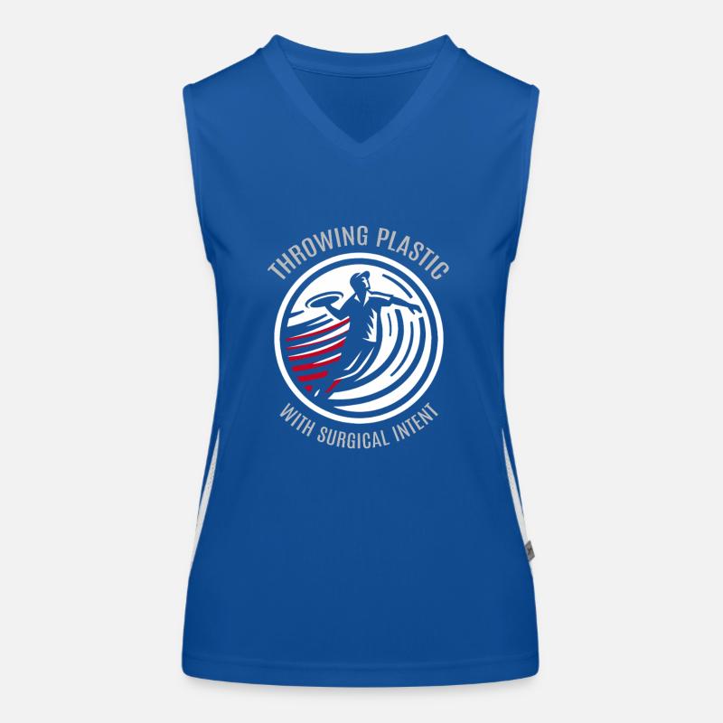 Surgical Throw | Disc Golf Precision Line Women's Functional Contrast Tank Top