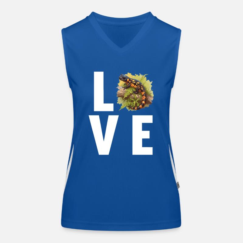 Salamanders Salamander Funktionelles Kontrast-Tank Top für Frauen