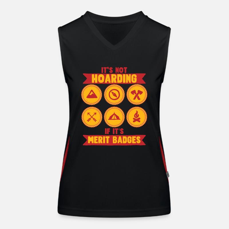 Scout Guide Scout Scout Group Women's Functional Contrast Tank Top