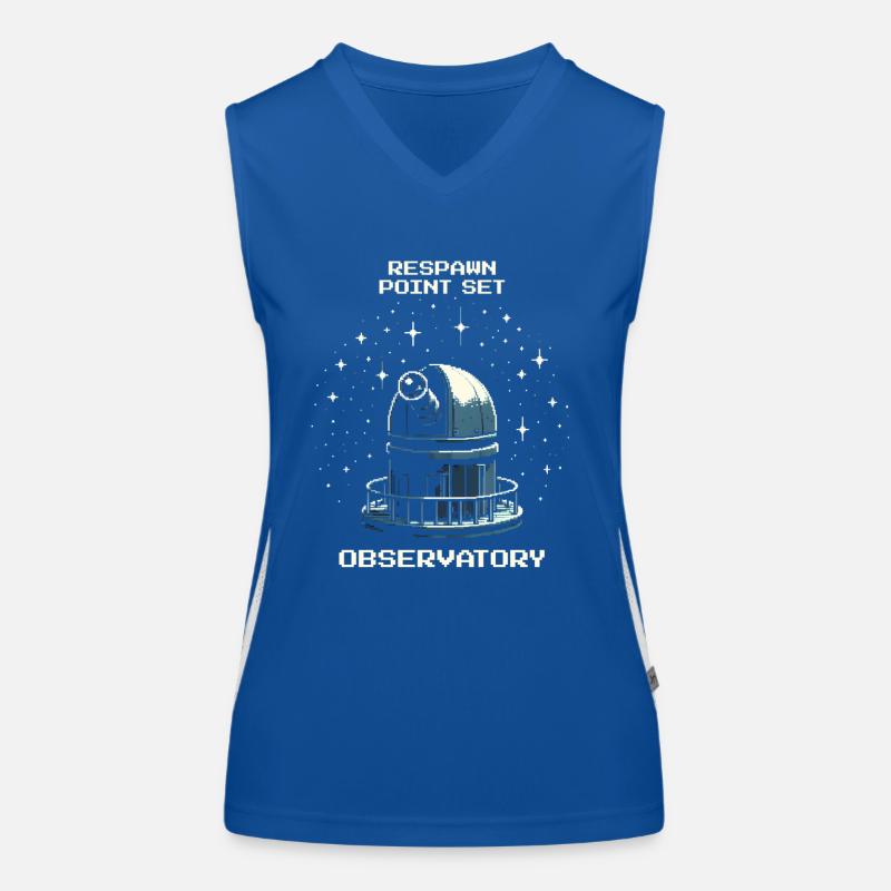 Respawn Point: Observatory | Astronomy Observation Women's Functional Contrast Tank Top