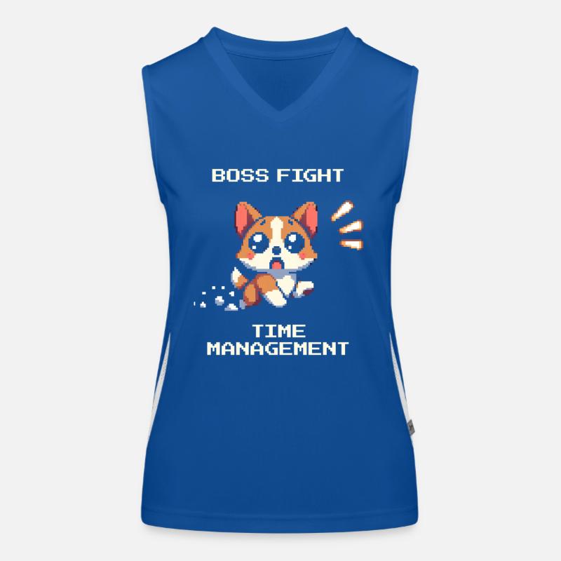 TDAH vs gestion du temps | Focus & Concentration Débardeur respirant contrasté Femme