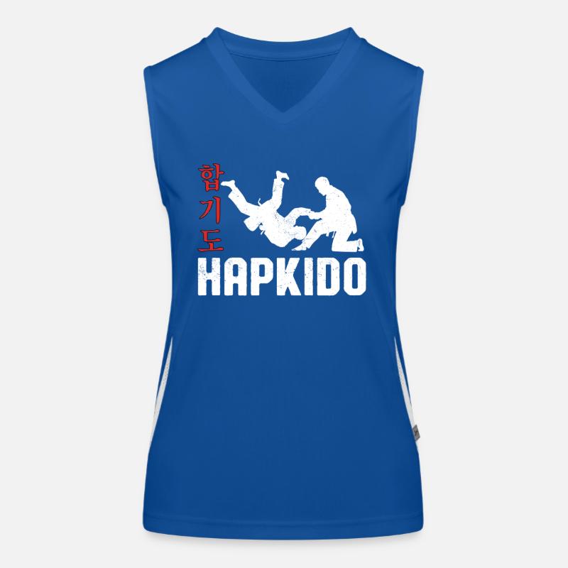 Hapkido Funktionelles Kontrast-Tank Top für Frauen