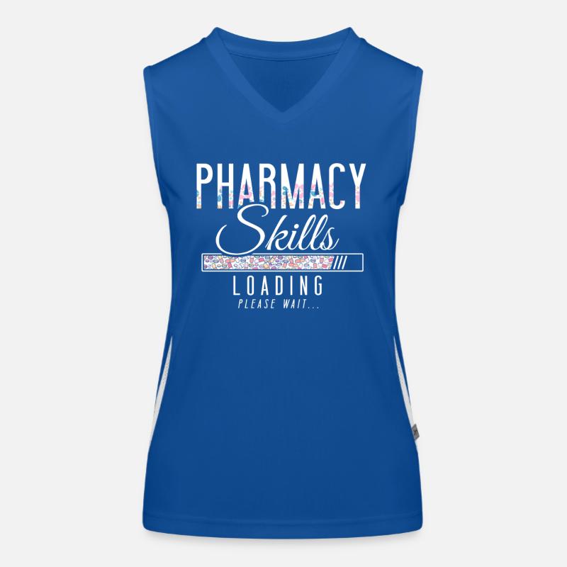 Pharmacy Tech Technician Funktionelles Kontrast-Tank Top für Frauen