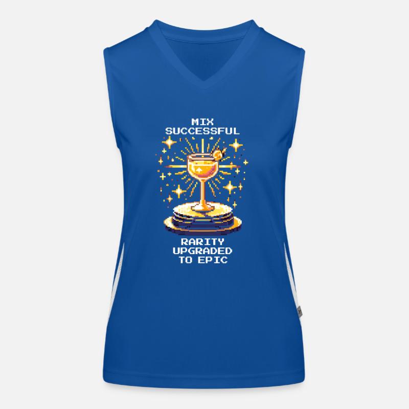 Epic Cocktail Creation | Barkeeper Skillcheck Funktionelles Kontrast-Tank Top für Frauen