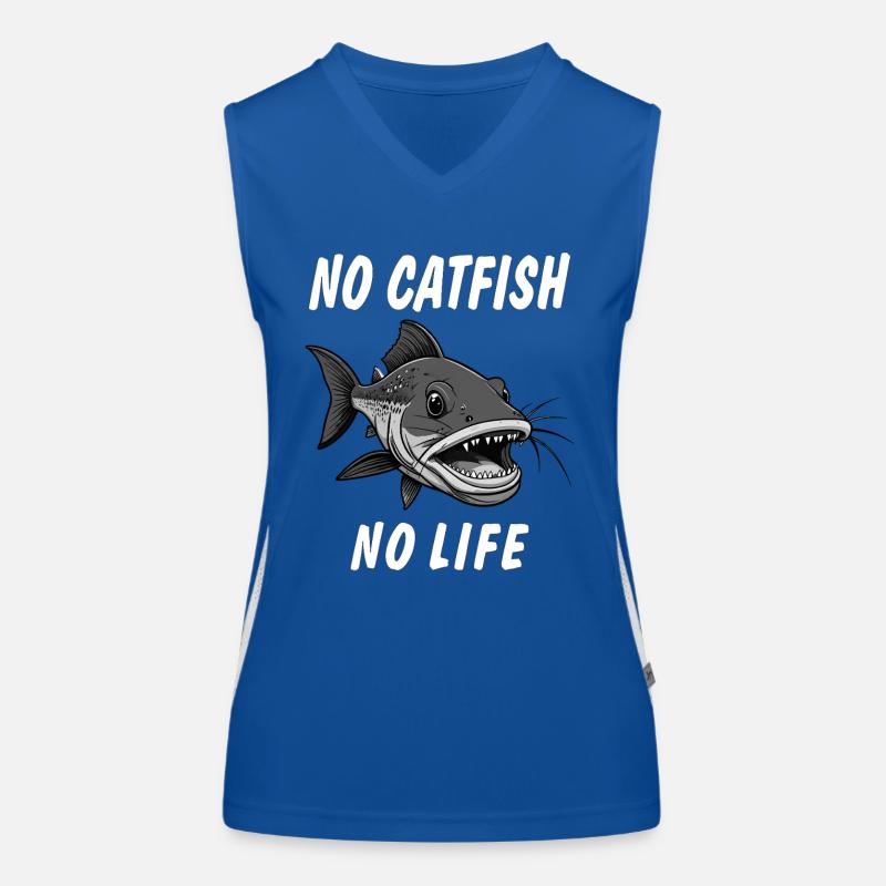 PAS DE POISSON-CHAT, PAS DE VIE Débardeur respirant contrasté Femme