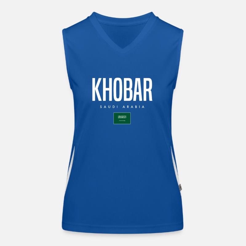 Khobar, Saudi Arabia Women's Functional Contrast Tank Top