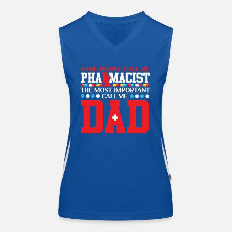 Pharmacy Tech Technician Funktionelles Kontrast-Tank Top für Frauen