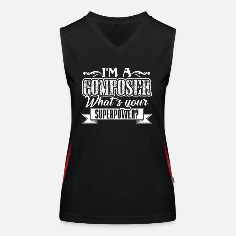 Composer I am A Composer Women's Functional Contrast Tank Top