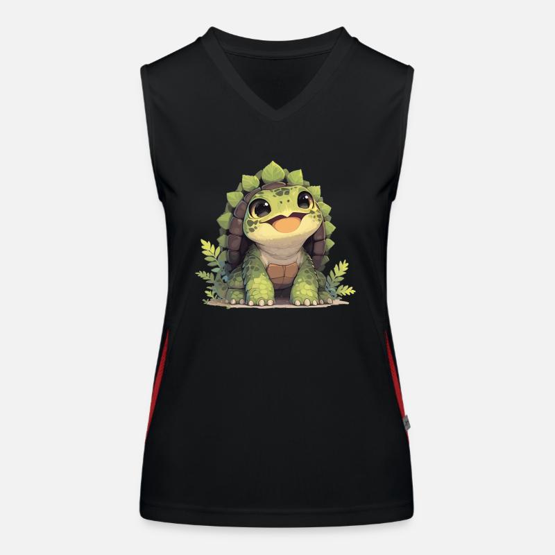 Snapping Turtles Snapping Turtle Women's Functional Contrast Tank Top