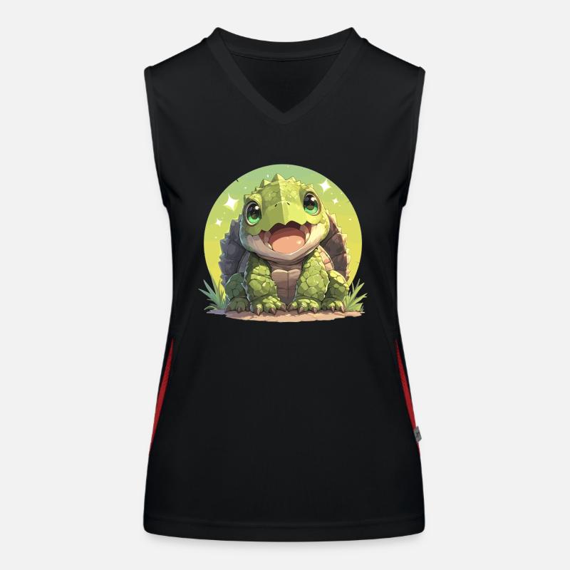 Snapping Turtles Snapping Turtle Women's Functional Contrast Tank Top