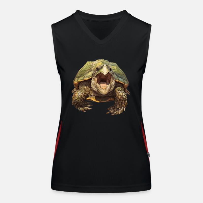 Snapping Turtles Snapping Turtle Women's Functional Contrast Tank Top