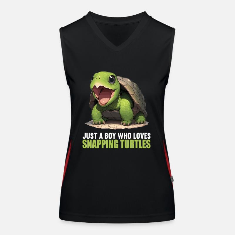 Snapping Turtles Snapping Turtle Women's Functional Contrast Tank Top