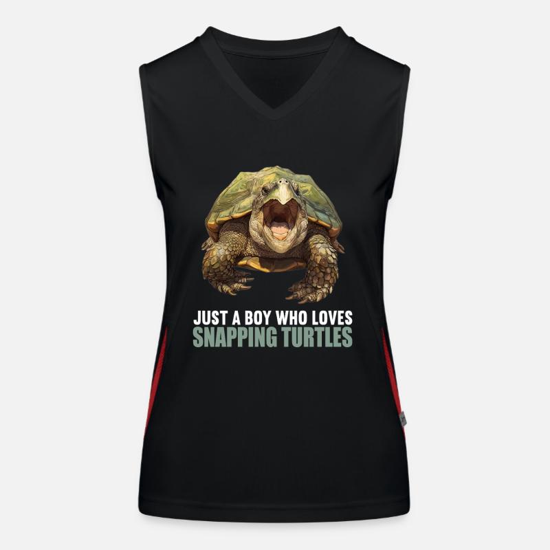 Snapping Turtles Snapping Turtle Women's Functional Contrast Tank Top