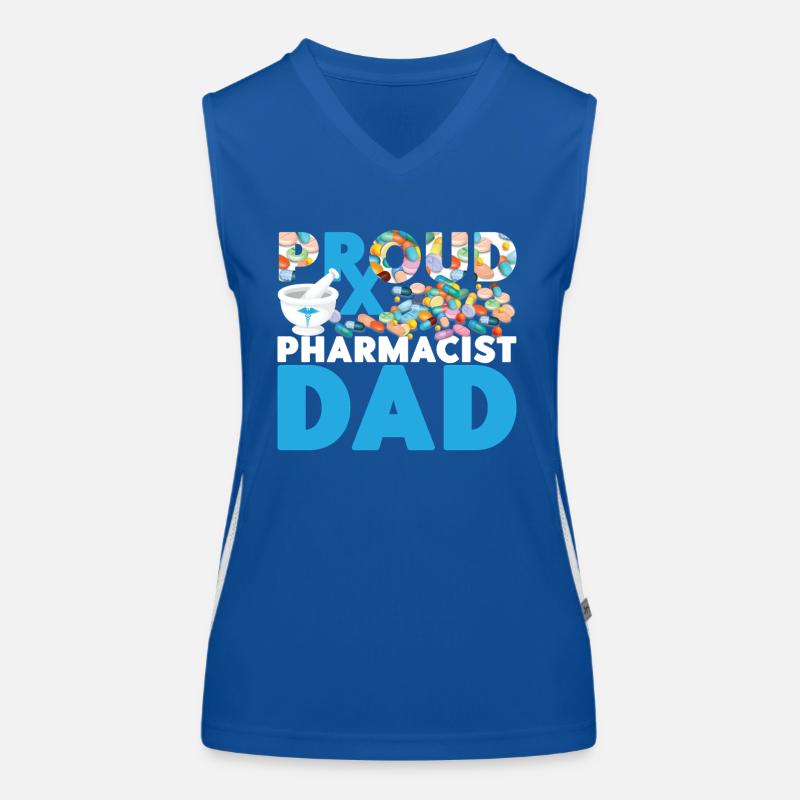 Pharmacy Tech Technician Funktionelles Kontrast-Tank Top für Frauen