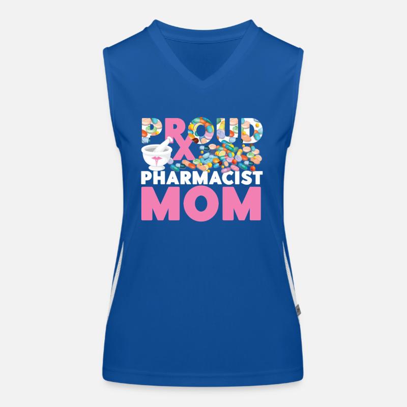 Pharmacy Tech Technician Funktionelles Kontrast-Tank Top für Frauen
