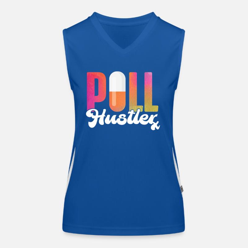 Pharmacy Tech Technician Funktionelles Kontrast-Tank Top für Frauen