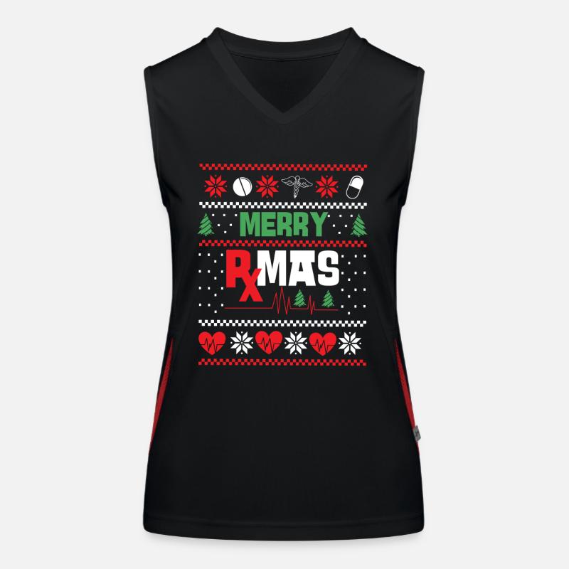 Pharmacy Tech Technician Funktionelles Kontrast-Tank Top für Frauen