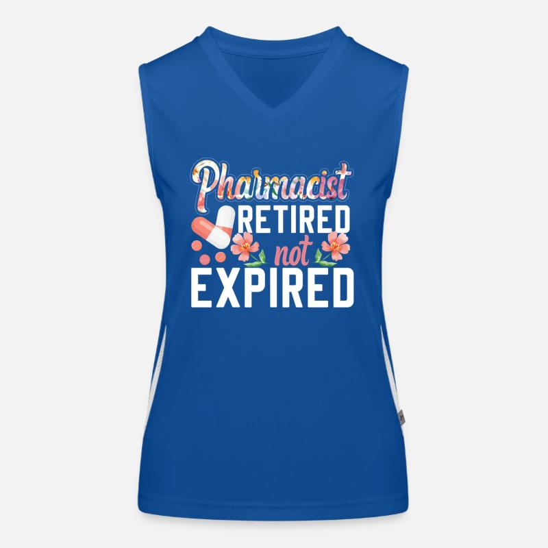 Pharmacy Tech Technician Funktionelles Kontrast-Tank Top für Frauen