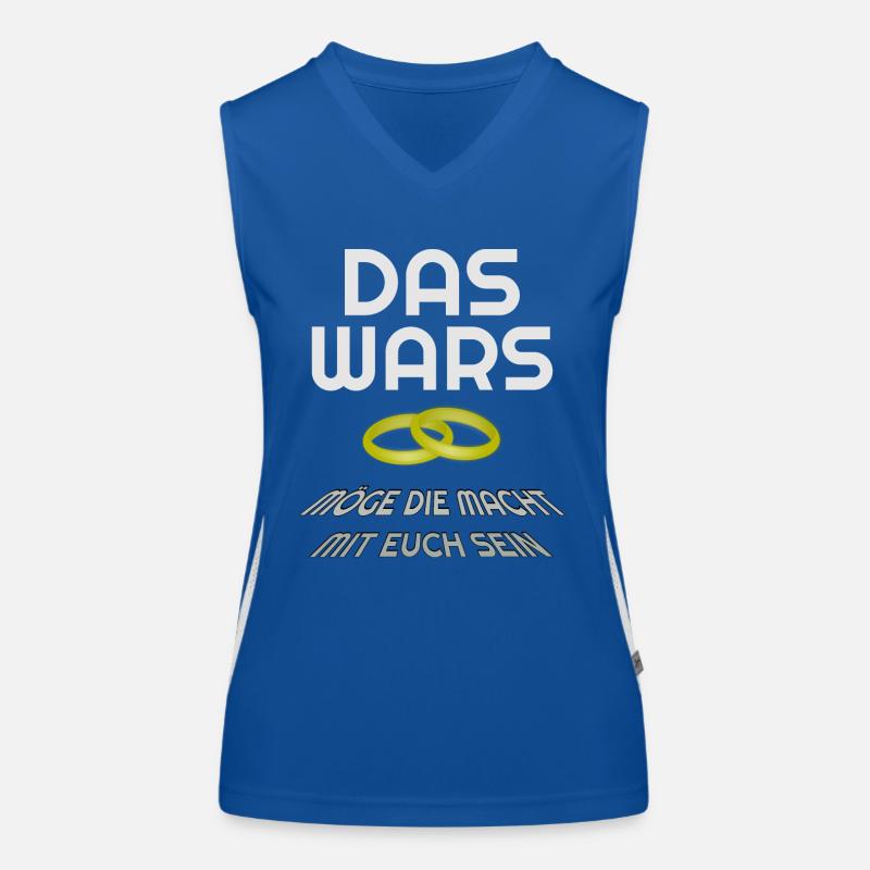 das wars Funktionelles Kontrast-Tank Top für Frauen