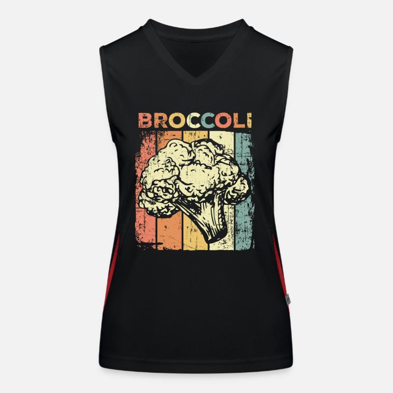 Brocoli Débardeur respirant contrasté Femme