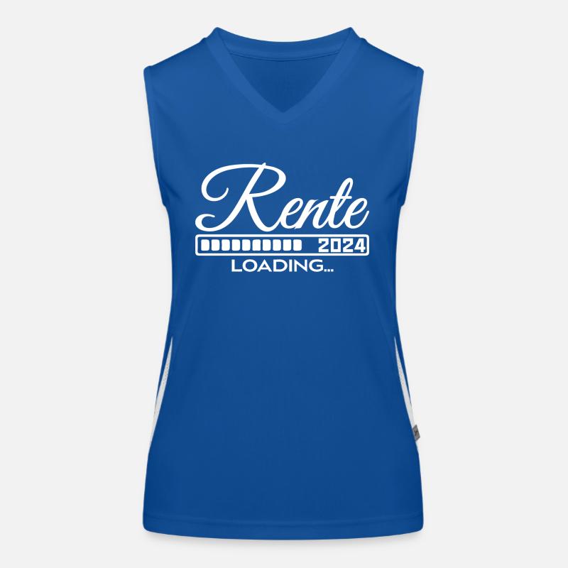 Rente 2024 Loading Funktionelles Kontrast-Tank Top für Frauen