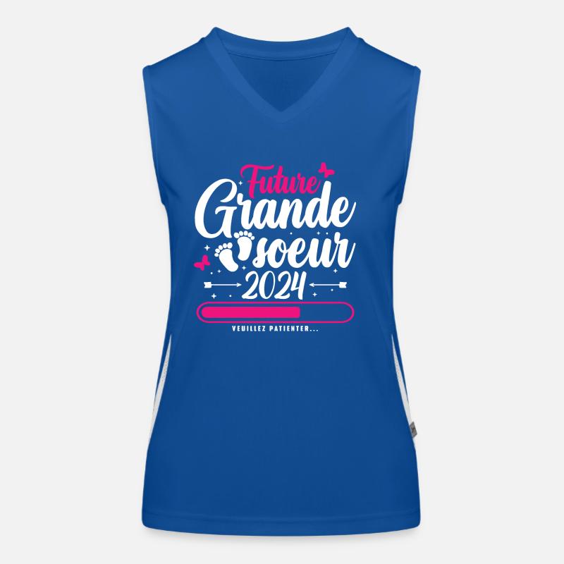 Future Grande Soeur 2024 Débardeur respirant contrasté Femme