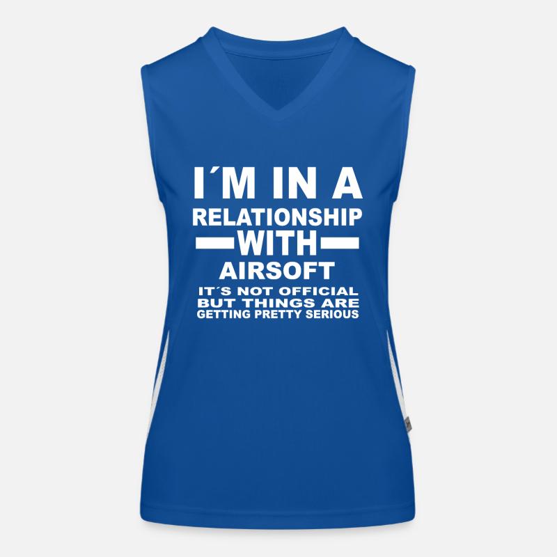 relation avec AIRSOFT Débardeur respirant contrasté Femme