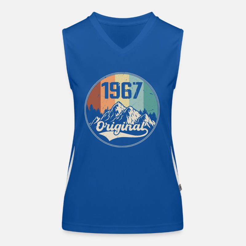 Original 1967 Geburtstagsgeschenk - 1967 Funktionelles Kontrast-Tank Top für Frauen