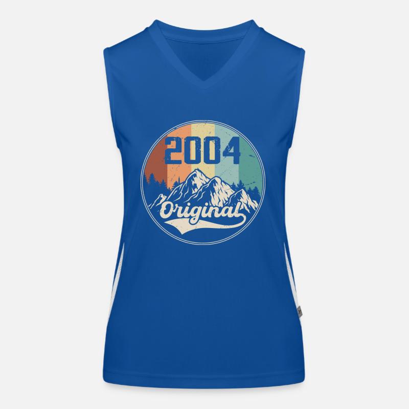 Original 2004 Geburtstagsgeschenk - 2004 Funktionelles Kontrast-Tank Top für Frauen