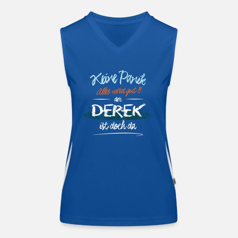 Derek - Keine Panik. Alles wird gut Funktionelles Kontrast-Tank Top für Frauen