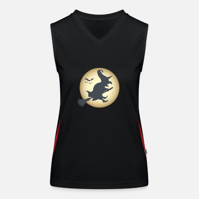 sorcière Débardeur respirant contrasté Femme